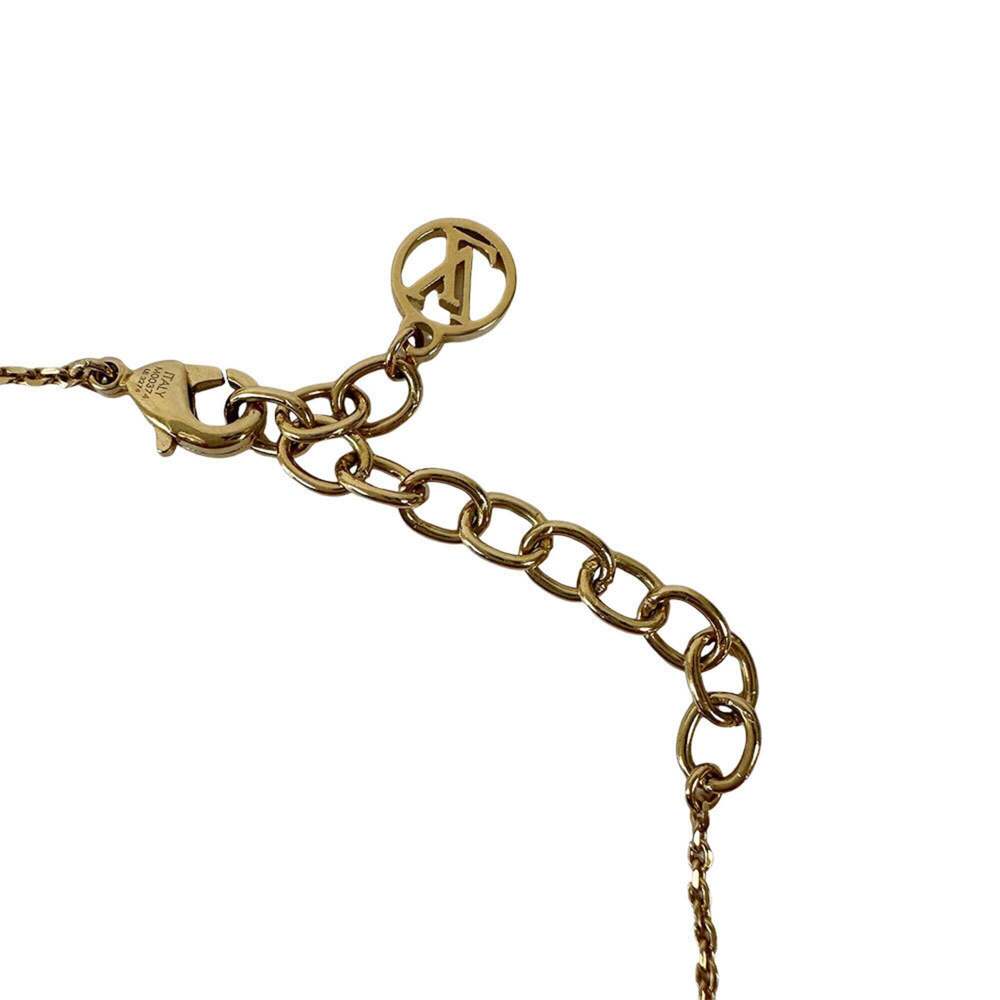 LOUIS VUITTON Gold Charm Bracelet - Picture 7 of 8